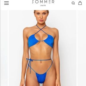 SOMMER SWIM
XENA SIRIUS- HALTER BIKINI TOP